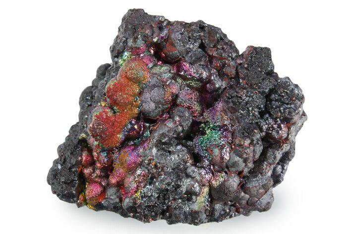 Vibrant Iridescent Goethite Stalactite Formation - Spain #354450